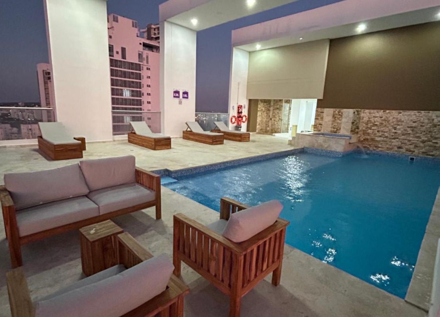 Aparthotel Magno Loft Bocagrande Diseno De Doble Altura Con Vista Al Mar Y La Bahia *