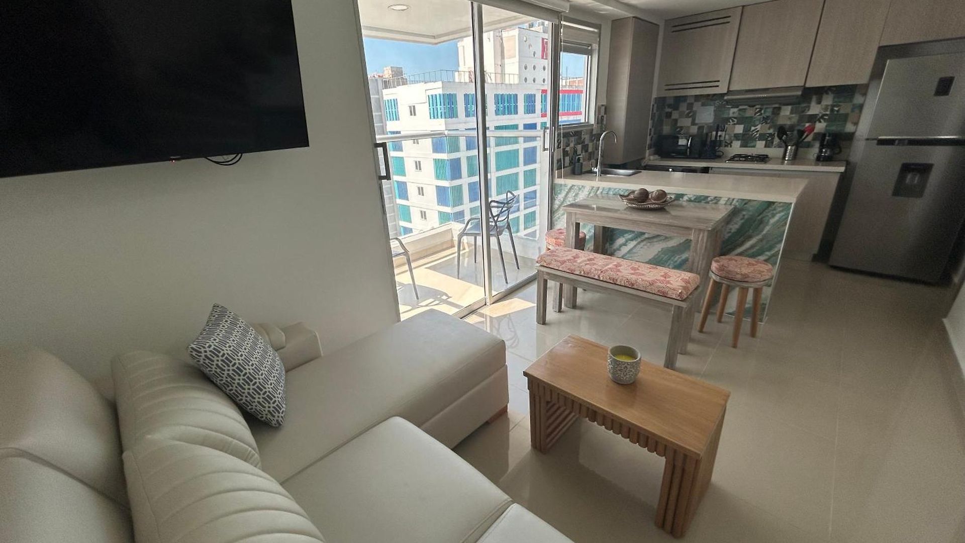 Magno Loft Bocagrande Diseno De Doble Altura Con Vista Al Mar Y La Bahia Aparthotel