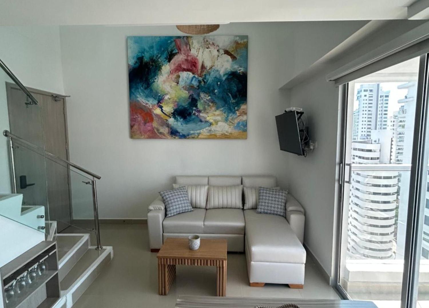 Magno Loft Bocagrande Diseno De Doble Altura Con Vista Al Mar Y La Bahia * Cartagena