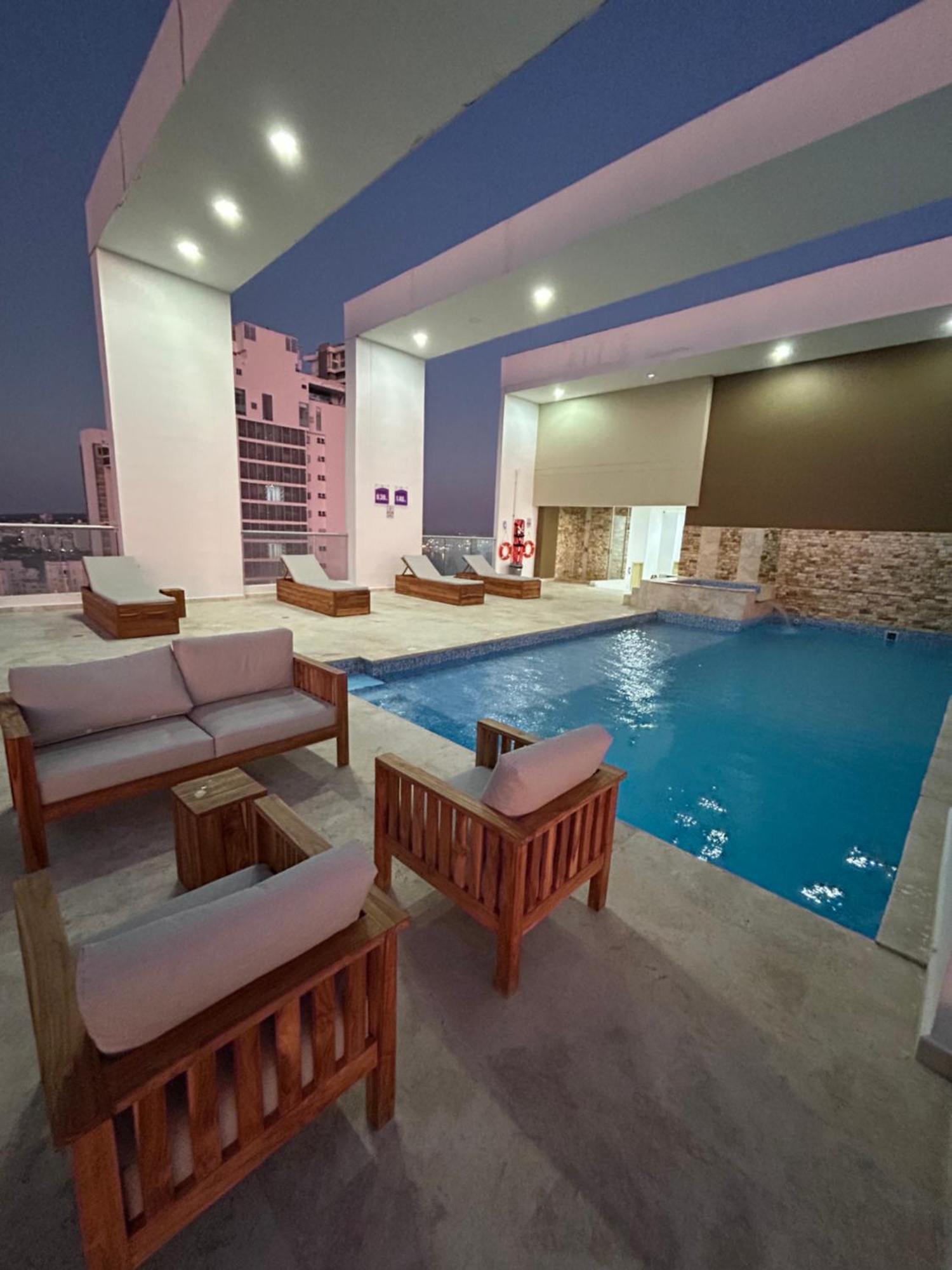 Aparthotel Magno Loft Bocagrande Diseno De Doble Altura Con Vista Al Mar Y La Bahia *