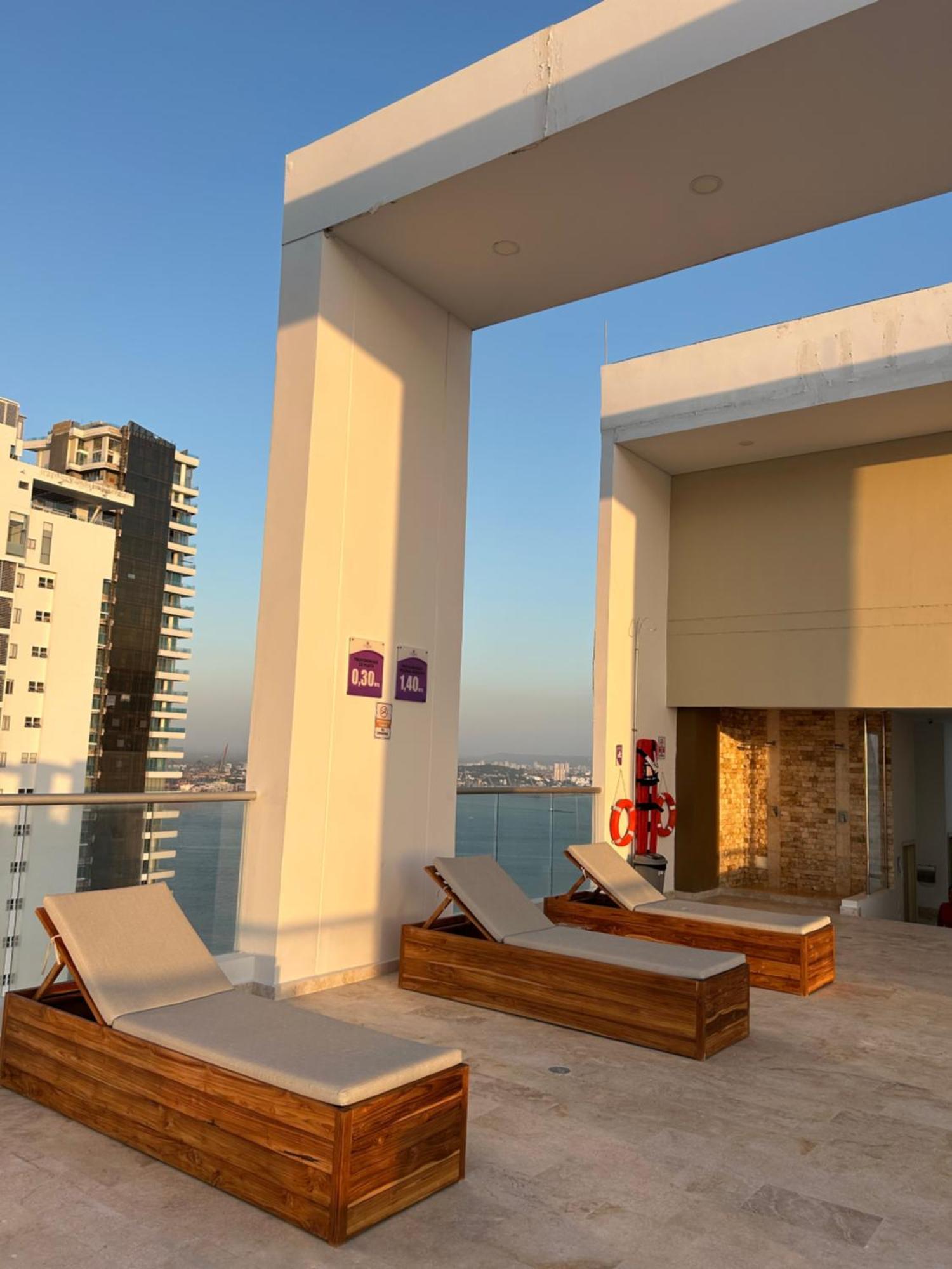 Magno Loft Bocagrande Diseno De Doble Altura Con Vista Al Mar Y La Bahia Aparthotel *
