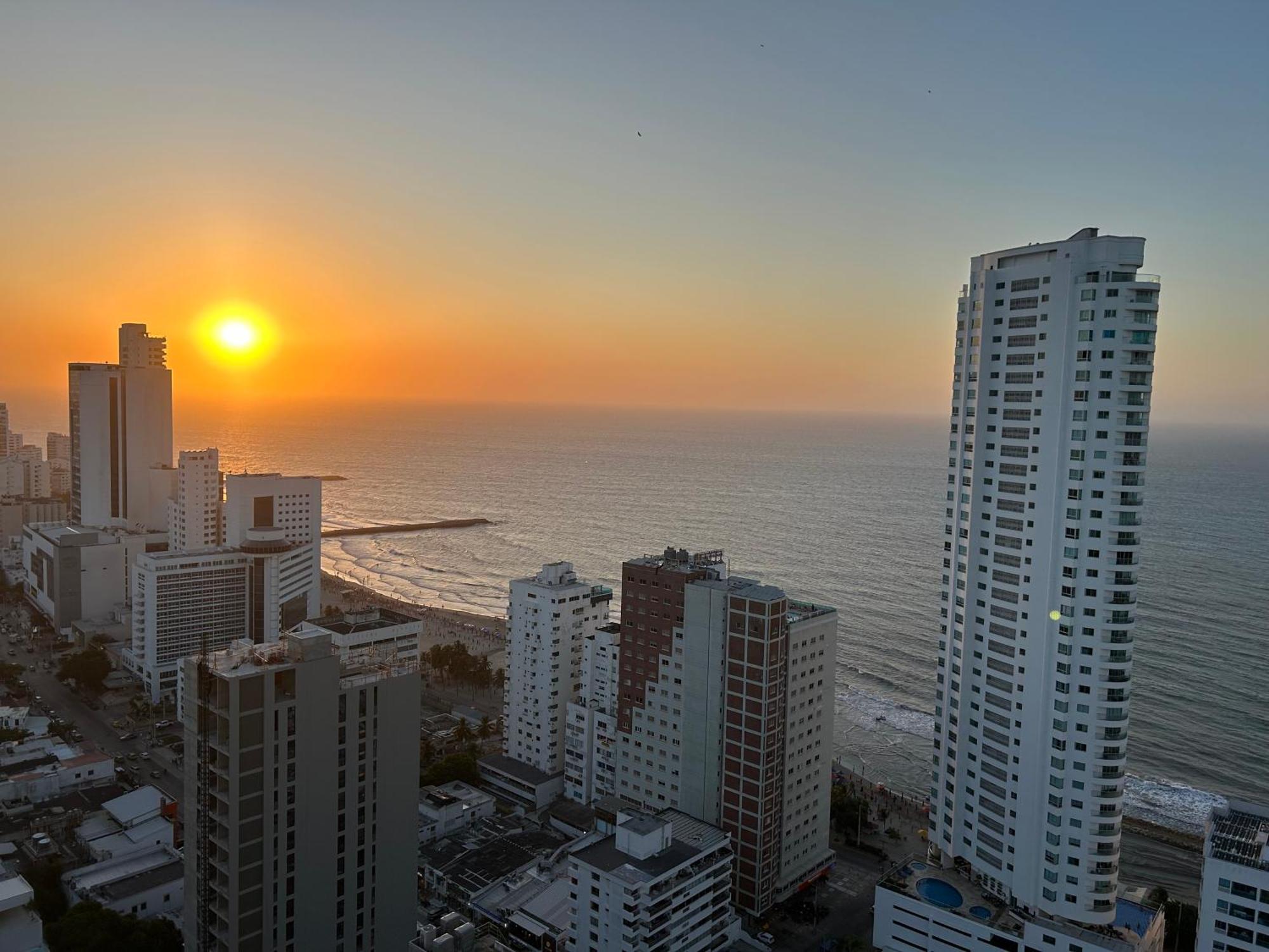 Magno Loft Bocagrande Diseno De Doble Altura Con Vista Al Mar Y La Bahia Aparthotel
